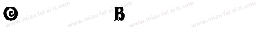 Orient Blackshadow字体转换
